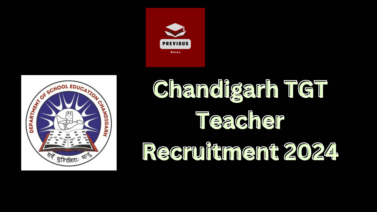 Chandigarh TGT Teacher