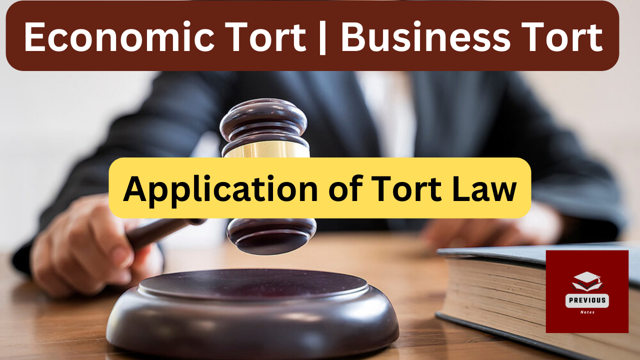 Economic Tort