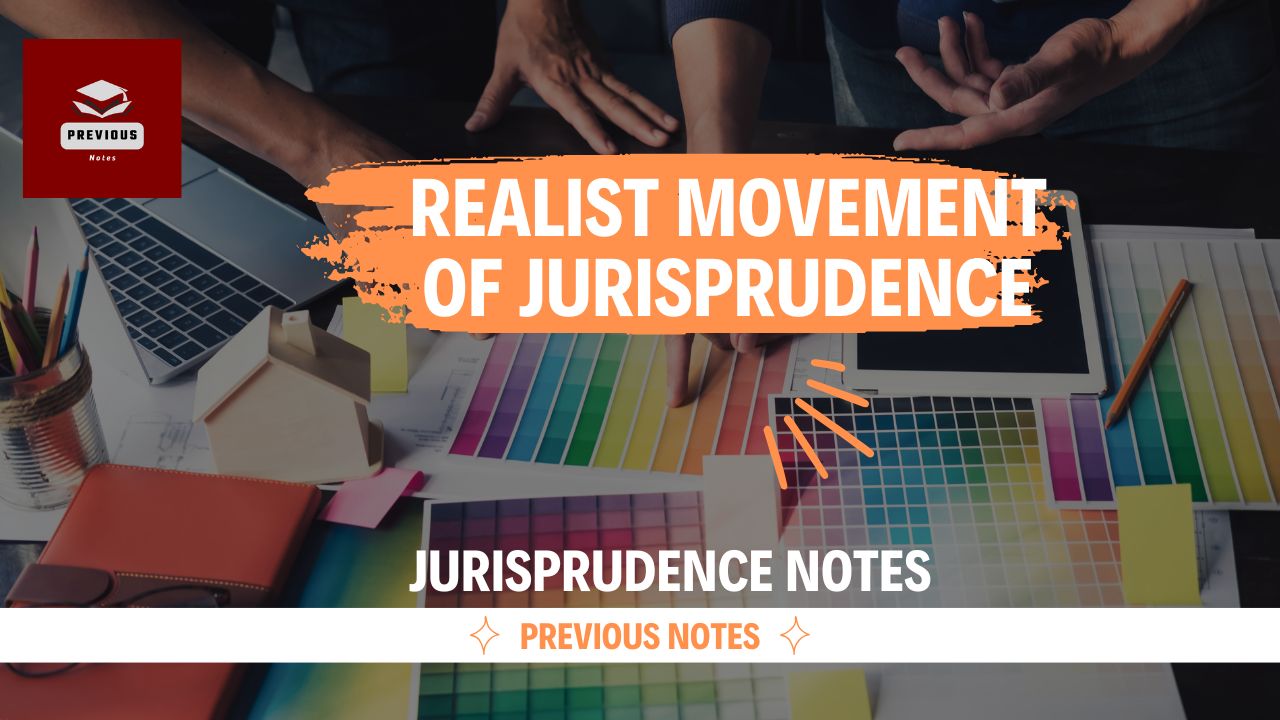 Realist Movement of Jurisprudence