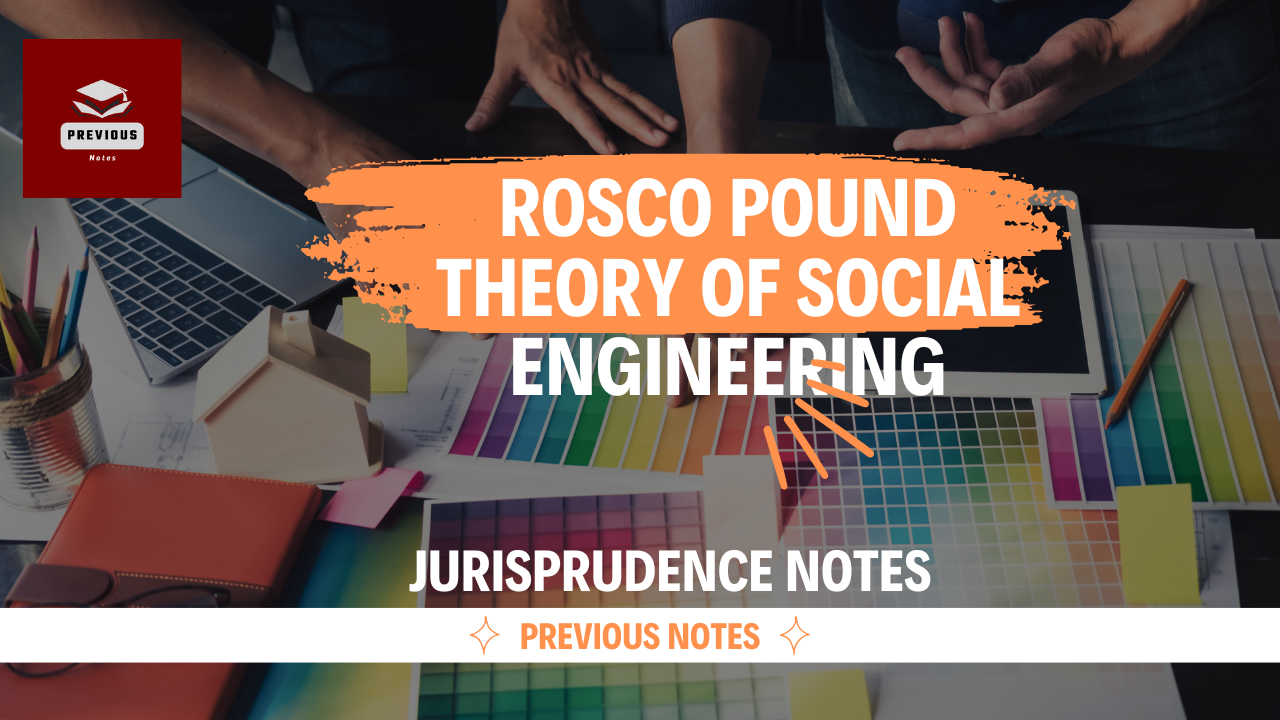 His theory emphasizes that law should be viewed as a tool for engineering society, aligning with the needs and interests of its members and balancing competing social interests to promote the greater good