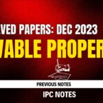 Movable Property in IPC