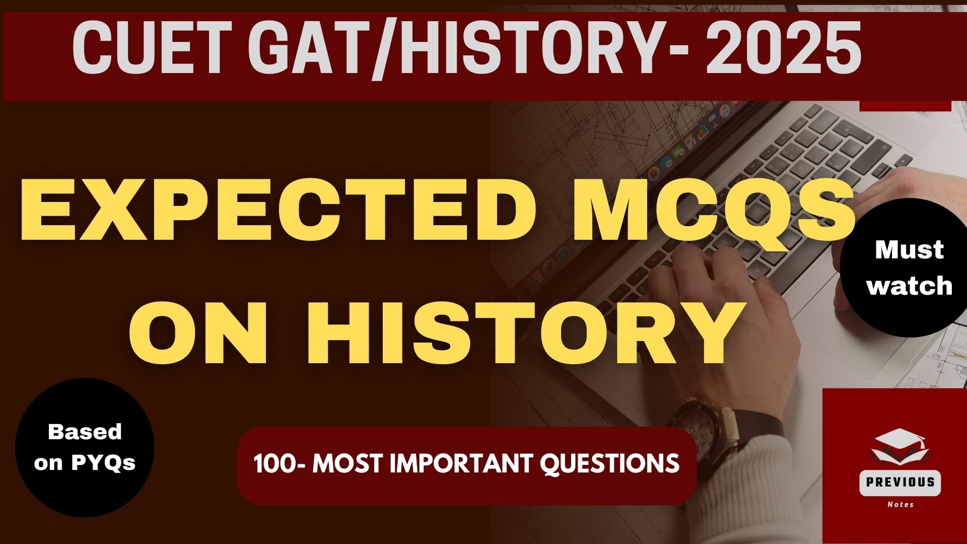 CUET 2025: expected MCQs on History | Download PDF for free!